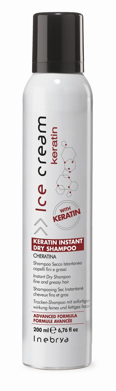 CHAMPU SECO KERATIN 200 ML INEBRYA