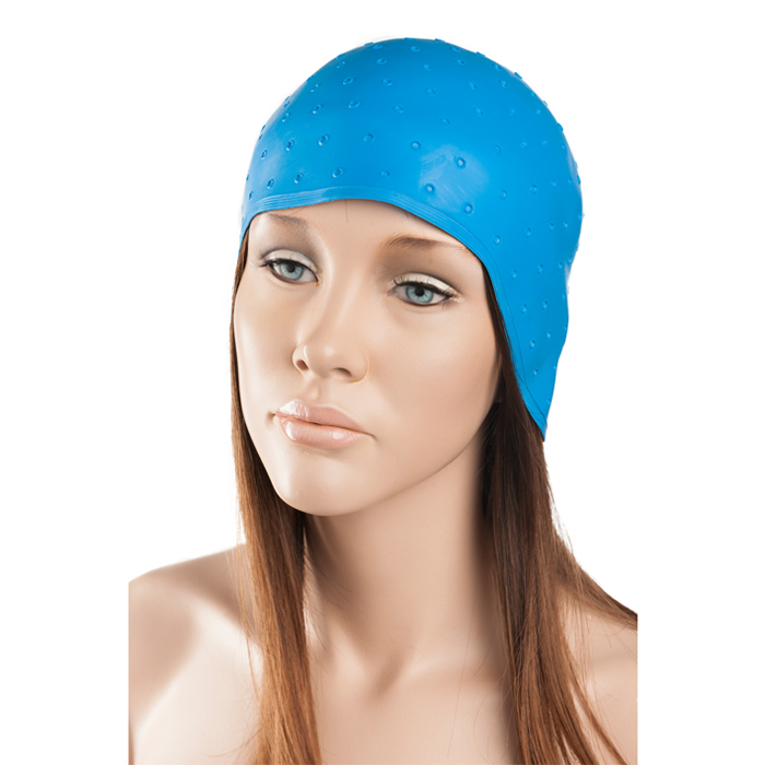 GORRO MECHAS AZUL